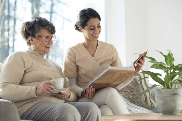 In-home care can provide the best care for your aging loved one.