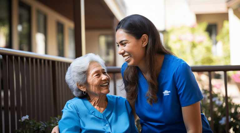 Companion care at home services help seniors with daily tasks and socializing.