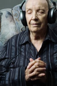 Home care providers can support seniors' emotional health by playing music in the home.