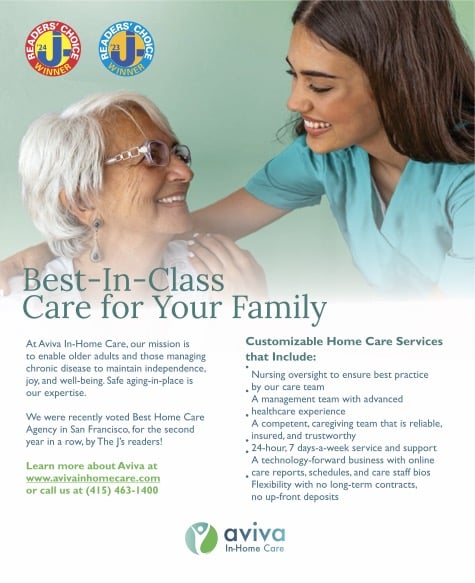 Voted 2024's Best Home Care Agency in San Francisco