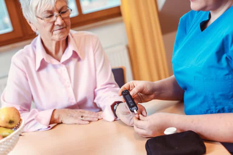 In-home care can offer vital support to seniors with diabetes and their families.