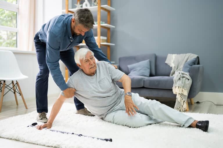 Stay steady and safe with senior fall risk management designed to reduce risks and protect independence.