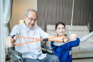 In-home care supports safe, enjoyable exercise routines that help seniors stay active at home