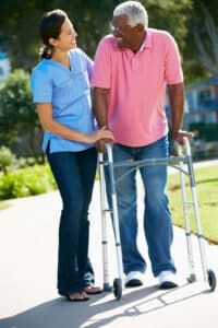 Companion care at home helps seniors reduce fall risk through safety checks and support.