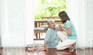 Senior fall risk management helps protect seniors with dementia from falls