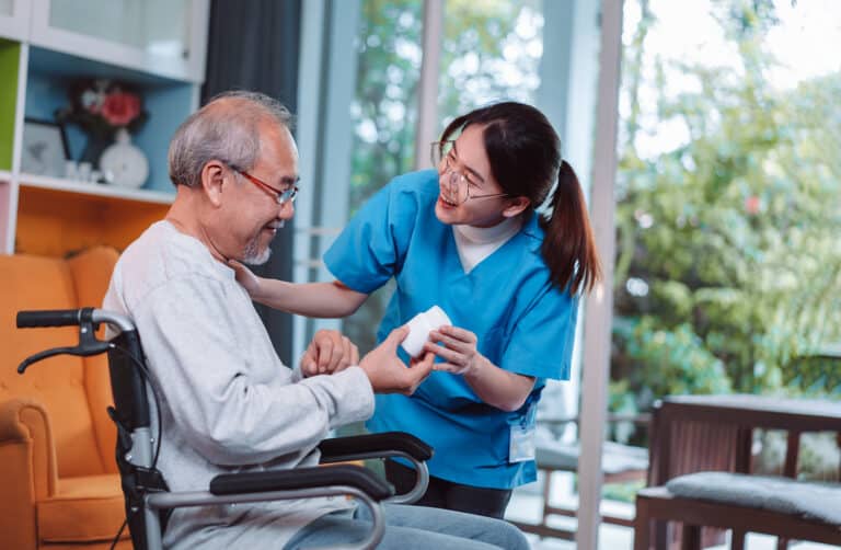 Home care assistance helps seniors with vision loss stay safer and independent.