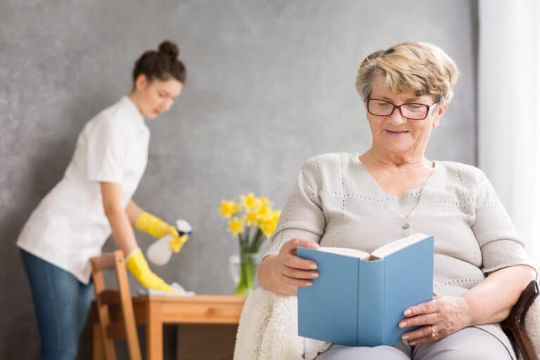Companion care at home helps keep seniors' homes clean, safe, and welcoming.